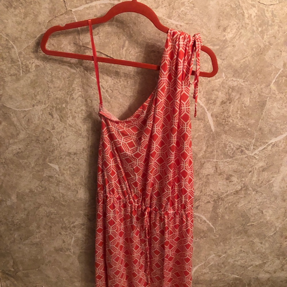 Banana republic, salmon colored, dress